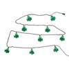 Kurt Adler UL 10-Light Shamrock Light Set, 12'