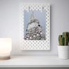 Pegboard combination, white, 36x56 cm+(pen free)