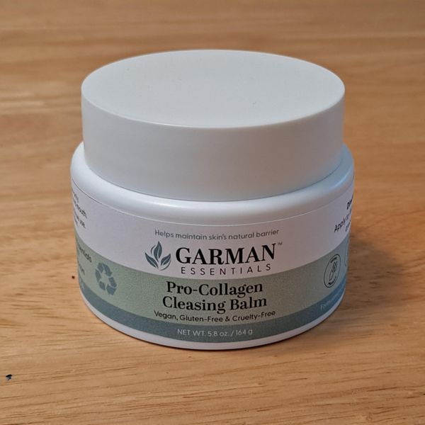 Garman Essentials Cleansing Balm, Oil Cleanser for Face & Makeup Remover