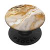 White Marble With Gold Pattern PopSockets Swappable PopGrip