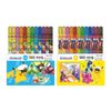 Pikachu 12 Count, Colored Pencil Set Twistable Crayons (Design May Vary) (12)