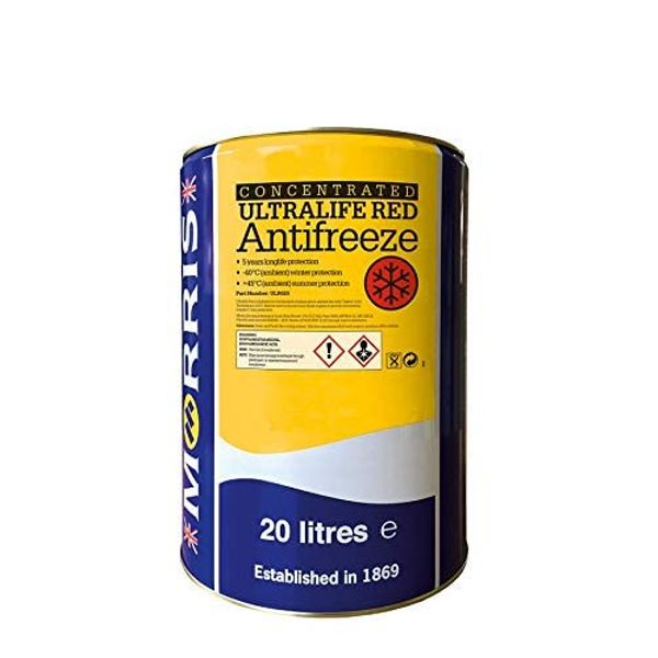 Morris Ultra Life Red Antifreeze - 20 litres