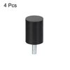 uxcell M8 Thread Rubber Mount Vibration Isolator Studded Cylindrical Shock Absorber 30x40mm 4pcs
