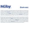 Nuby 2-Pack Gum-eez Pacifier Teethers, Colors May Vary