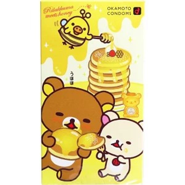 Controlled Medical Device Okamoto Rilakkuma Love Love Hot (10 pieces) x 1 piece 4547691734242 Condom P