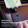 BITHAI 540° Fast Charging Magnetic data Cable 2 Pack Magnetic Charging Cable Type C, Micro Usb, iProducts connectors(6.6ft*2)