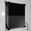 Wall Mount Compatible with Xbox One Original Console Bracket Holder (Right, 4-Pack) - Black