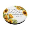 Proverbs 31 25 Christian Bible Verse Sunflower Scripture PopSockets Swappable PopGrip