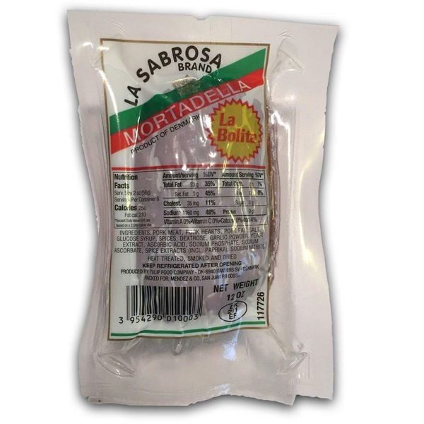 3 La Sabrosa Mortadella 12 oz