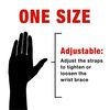 ACE Adjustable Wrist Support, Adjustable, Provides Support & Compression to Arthritic and Painful Wrist Joints