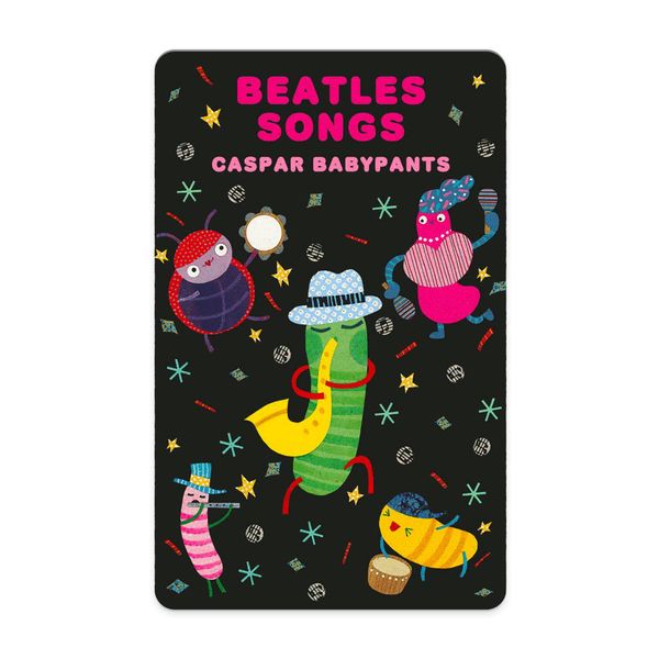 Yoto Beatles Songs by Caspar Babypants – Kids Musical Card for Use with Player & Mini All-in-1 Audio Player, Screen-Free Listening with Fun Singalong Songs for Playtime, Parties & Travel