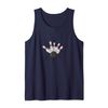 Funny Bowling Strike Game Ball Player Distressed Bowler Tank Top