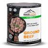 3 Cans - Mountain Essentials All Natural Ground Beef Fully Cooked 28oz Meat