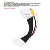 EVGATSAUTO Car Rear Camera Cable, 24Pin Rear View Camera Adapter, Reverse Parking Camera Connection Cable Adapter Line Wiring