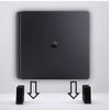 3D Cabin PS4 Console Vertical Stand Adjustable (PS4 / PS4 SLIM / PS4 PRO) Diffrent Colours Available (SLIM, White)