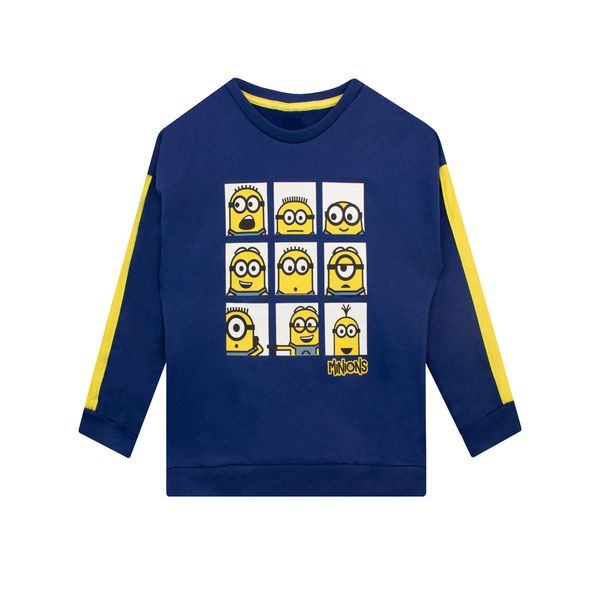 MINIONS Boys Sweatshirt Blue 6-7 Years