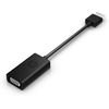 HP H4F02ET Videoadapter HDMI auf VGA schwarz