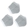 mitas Heel Moisturizing Socks, Set of 3, Heel Socks, Moisturizing Socks, Heel Socks, For Heels, Moisturizing Socks, Leg Wear, Socks, Beautiful Heel, Moisturizing Gel, Moisturizing Socks, Women's, Size Free, Foot Care, During Sleep, Heel Care, gray (light 