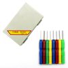 8Pcs Non-Sticking Stainless Steel Hollow Needle Desoldering Disassembling Tool IC Extraction for Capacitance Electronic Components