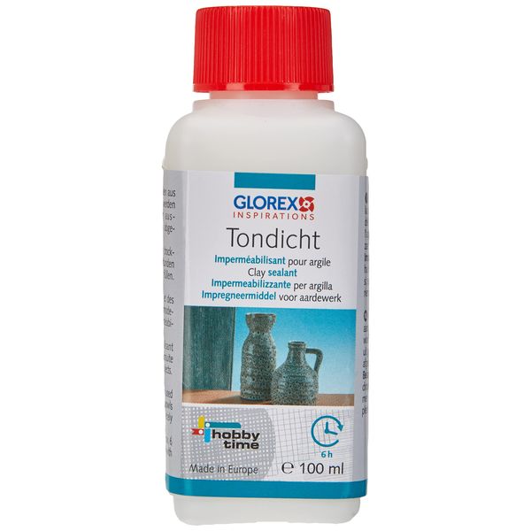 GLOREX 6 8079 50 - Tondicht 100 ml, 1-Komponenten Versiegelung, verschließt die Poren und verhindert ein Durchdringen von Wasser