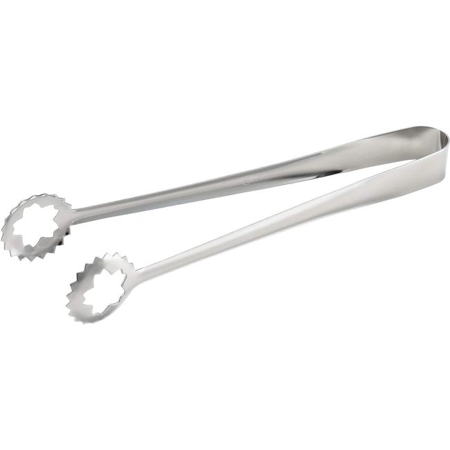 Yoshikawa YJ2787 Cooking Tongs, 9.2 inches (23.3 cm), Made in Japan, Silver