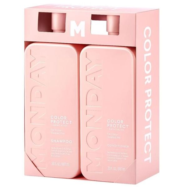 MONDAY Color Protect Shampoo & Conditioner Set 30oz/30oz Vitamin E &Jojoba Oil