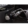 Procyon Car USB Socket Auto Recognition RV2 with USB Indicator 1 Socket 4.8A Black DL-14