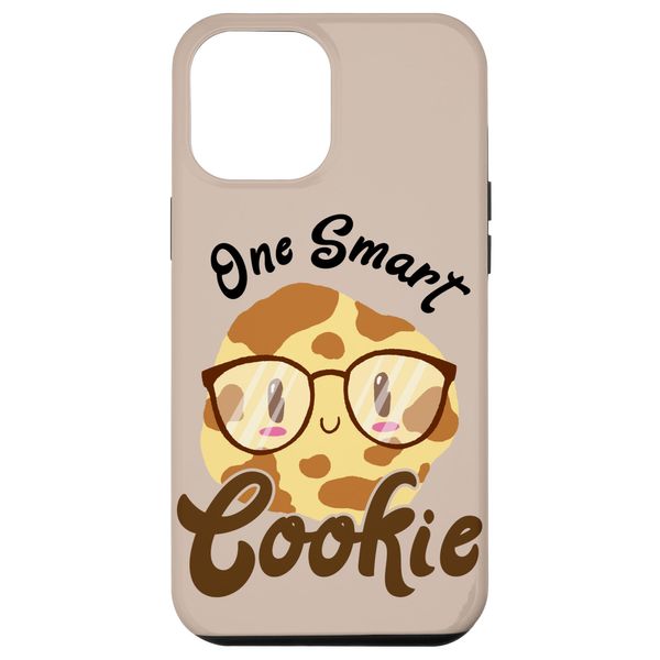 Hülle für iPhone 12 Pro Max Chocolate Chip Cookie Lovers Funny One Smart Cookie Gläser
