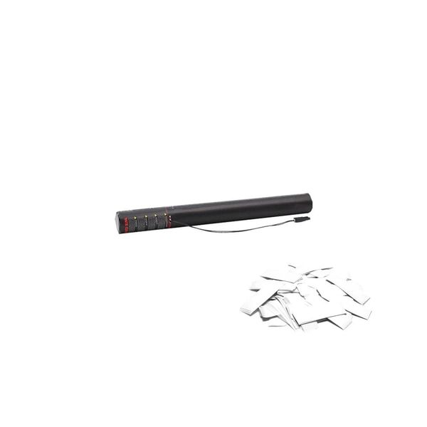 Electric Confetti Cannon 50cm White