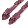 MegaGear Chelly Series SLR DSLR Shoulder or Neck Strap Genuine Leather, purple