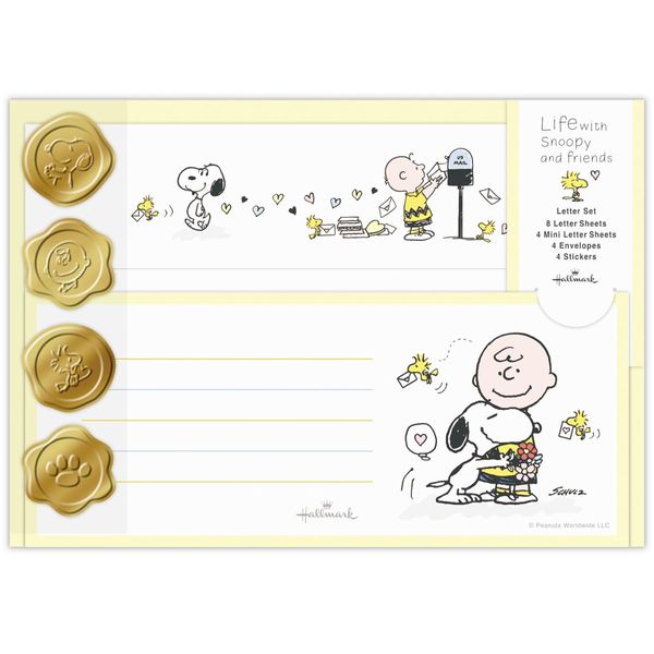 Hallmark Snoopy Letter Set, Yellow 830885