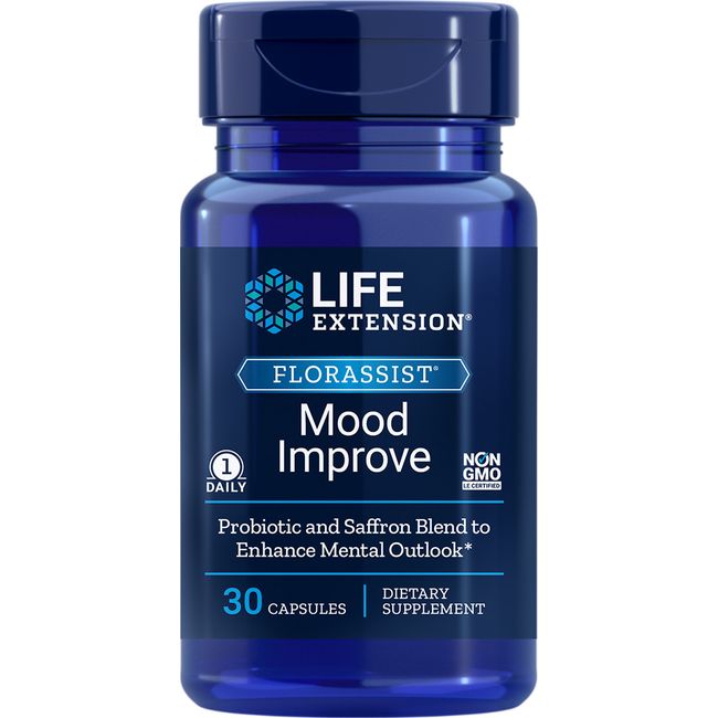 Life Extension FLORASSIST Mood Improve 30 Caps