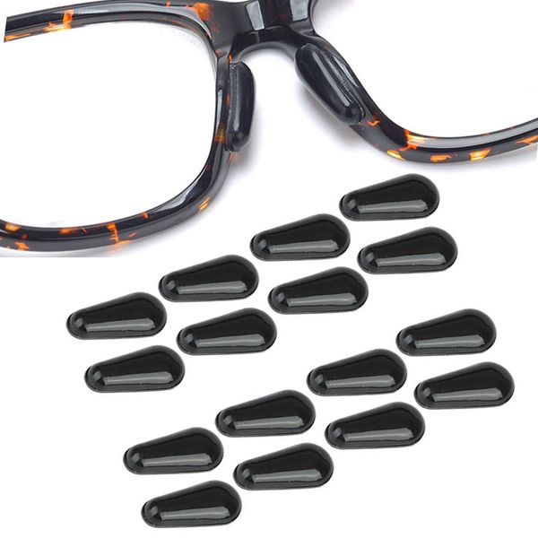 Glasses Nose Pads Seals, Soft Silicone, Eyeglasses, Nose Pad, Set of 8 Pairs