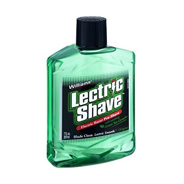 Williams Lectric Shave Electric Razor Original Pre-Shave 7 Oz