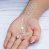 Philip Jones Daisy Set Created with Zircondia® Crystals