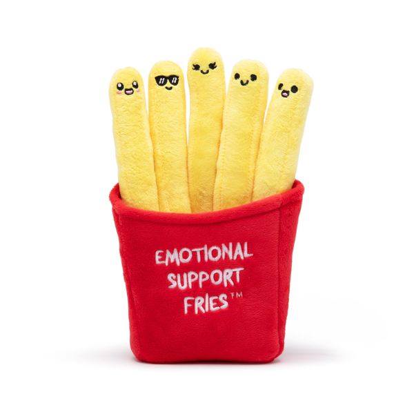 WHAT DO YOU MEME? Emotional Support Fries - The Cuddly Plush Comfort Food — French Fry Stuffed Animals, Cool Stuff by Emotional Support Pals