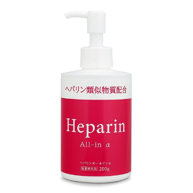 Heparin All-Alpha, 7.1 oz (200 g), Quasi-drug, All-in-One Gel Formulated with Heparin Similar Compounds