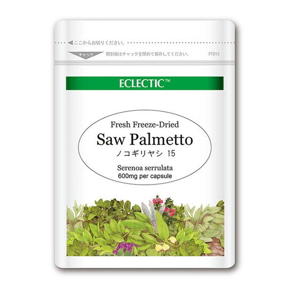 ECLECTIC EC180 Organic Herbal Supplement Saw Palmetto Eco Pack ECLECTIC