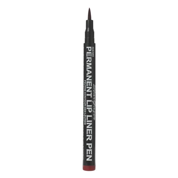 Stargazer Vegan Waterproof Semi-Permanent Lip Liner Number 3. Up To 24 Hour Lip Coverage With Fine Tip Applicator.