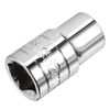 uxcell 1/2-Inch Drive 12mm 6-Point Shallow Socket, Metric, Cr-V