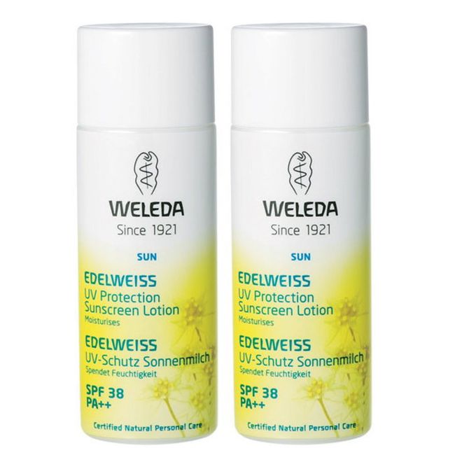 Weleda Edelweiss UV Protect 90mL 2 pieces [Domestic genuine product] Weleda Emulsion Lotion Ultraviolet UV Sun Care