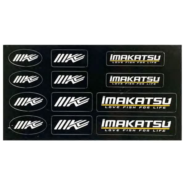 Imakatsu IK-891 IMAKATSU/IK Mini Sticker Black