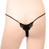 Flower Lace Inset Micro Thong