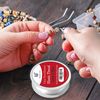 0.8mm Clear Elastic Thread For Bracelet Making - Stretchy Elasticated String For Jewellery Making - Necklace Beading Decorations - 20m Spool