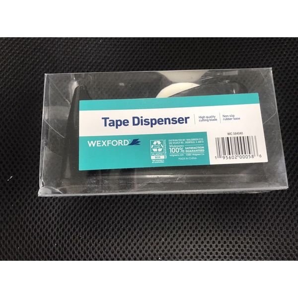 Wexford Desktop Desk Tape Dispenser - Black
