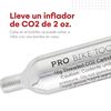 ネジ式接続付きCO2カートリッジ、6 x 25g。