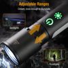 90000lm Mini Pocket COB LED Flashlight USB Rechargeable Torch Light Lamp Hiking