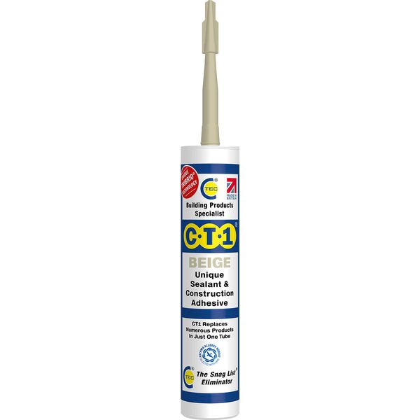 CT1 CT1BIEGE Beige TRIBRID® Multi Purpose Sealant & Adhesive - 290ml