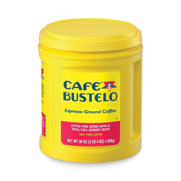 Cafe Bustelo 55 36 oz. Canister Espresso Ground Coffee New