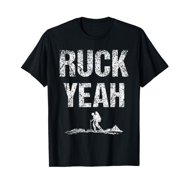 Ruck Yeah Workout Rucksack Backpack Rucking T-Shirt
